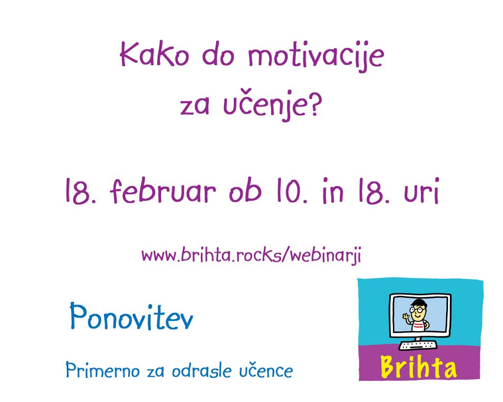 Kako do motivacije za učenje?